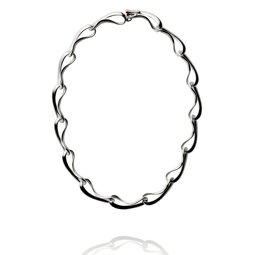 Sterling Silver Infinity Necklace 452