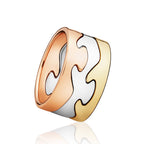18ct Rose Gold Fusion End Ring 1367C