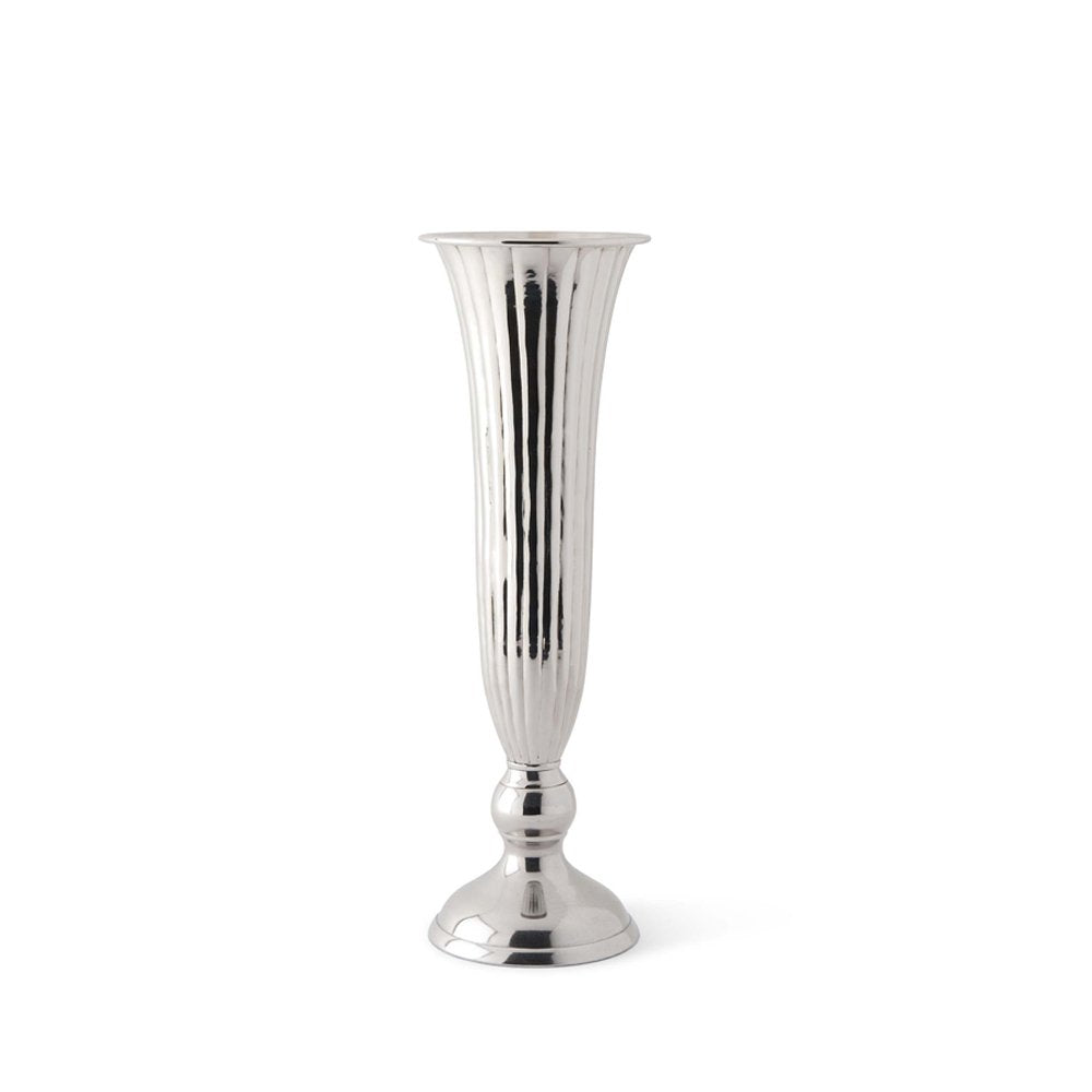 Small Reeded Trumpet Vase