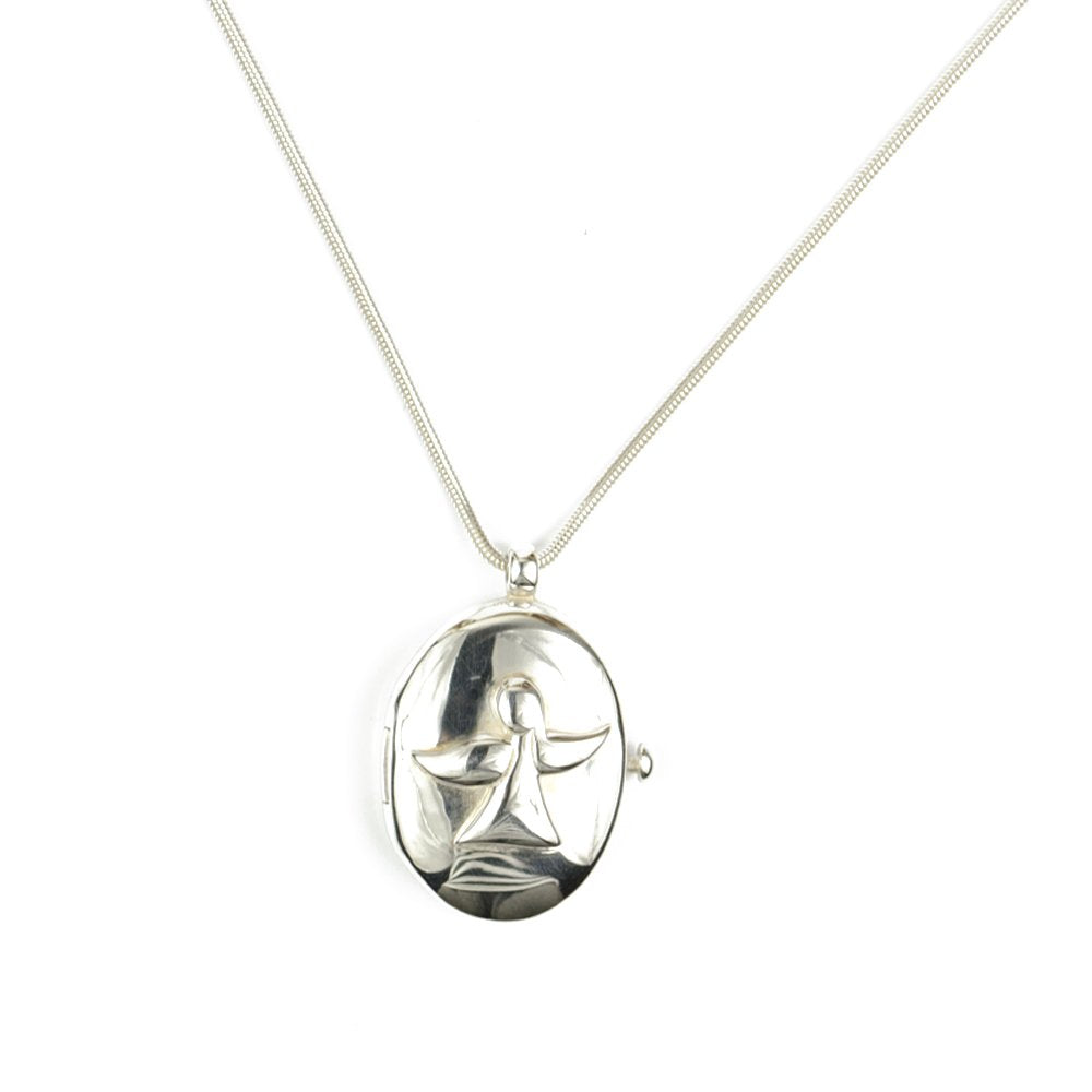 Tiangel Silver Angel Locket