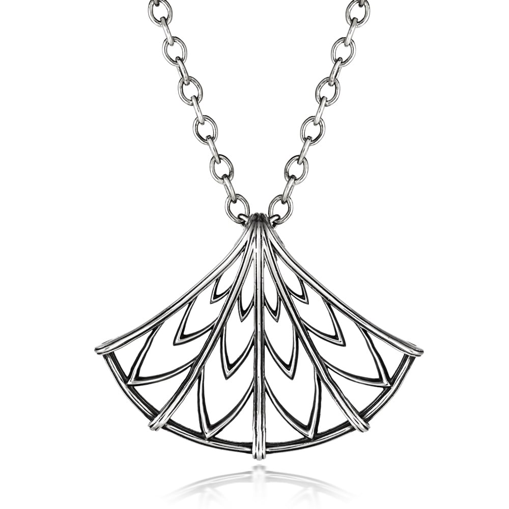 Alban Ramryge Oxidised Silver Pendant