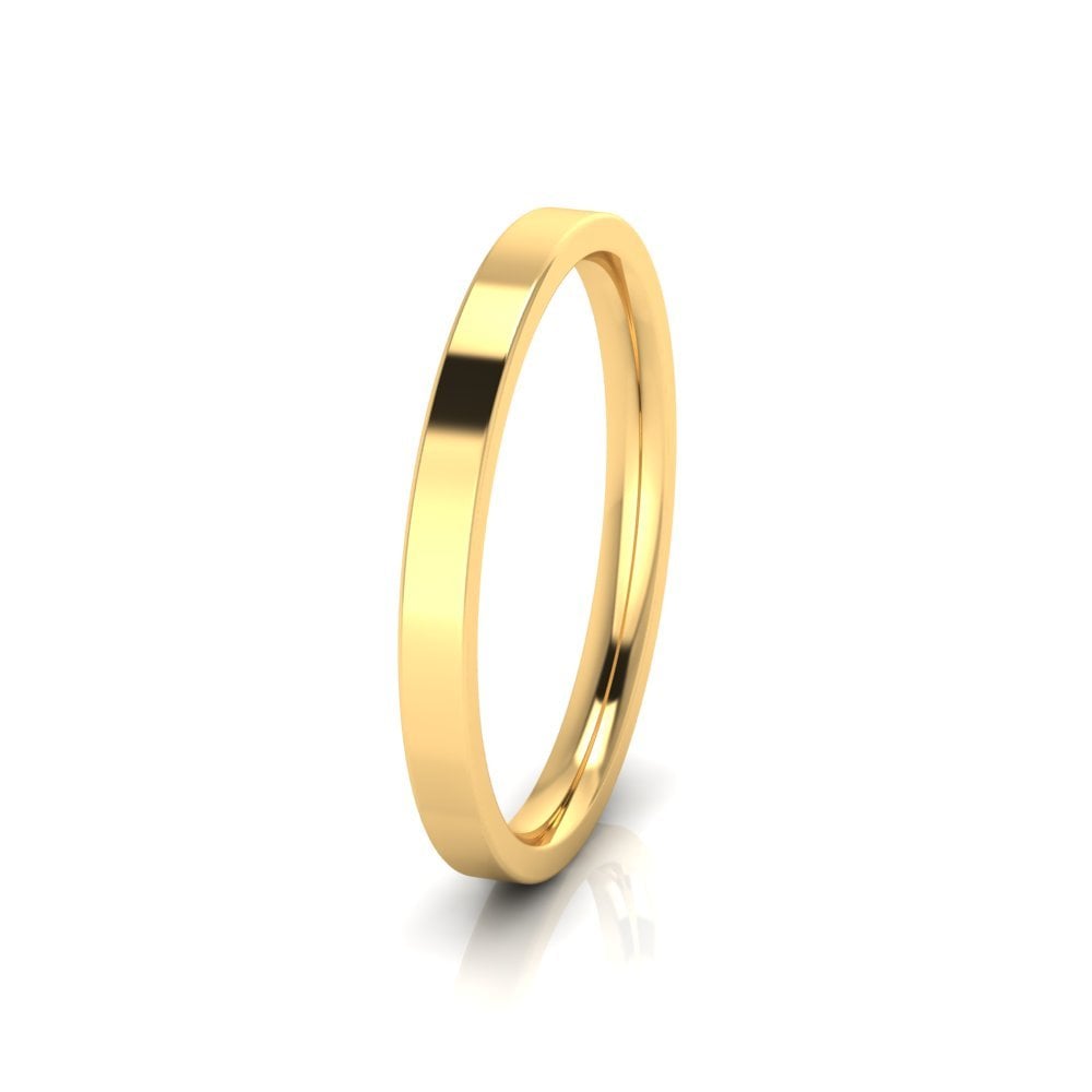 18ct Yellow Gold Profile B Wedding Ring