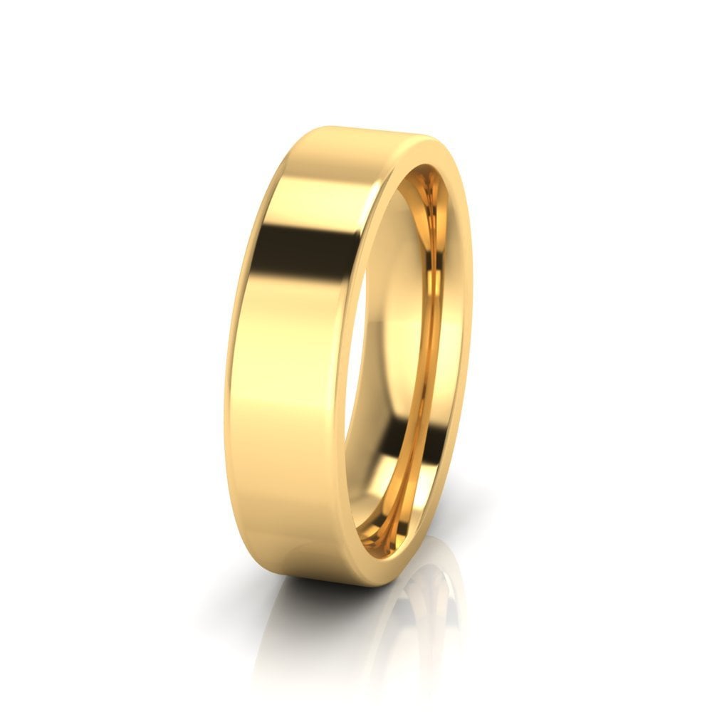 18ct Yellow Gold Profile B Wedding Ring
