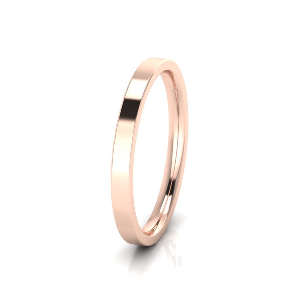 18ct Rose Gold Profile B Wedding Ring