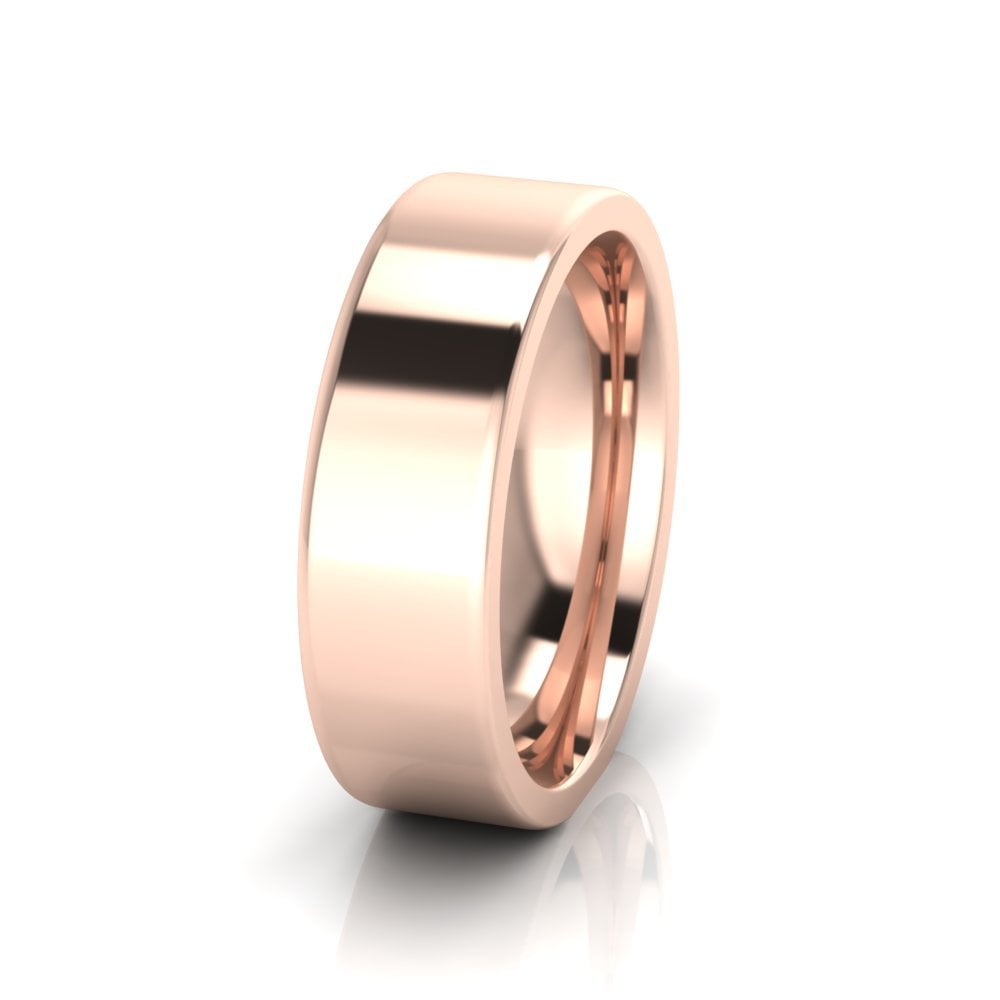 18ct Rose Gold Profile B Wedding Ring