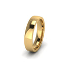 18ct Yellow Gold Profile C Wedding Ring