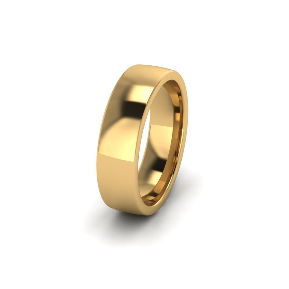 18ct Yellow Gold Profile C Wedding Ring