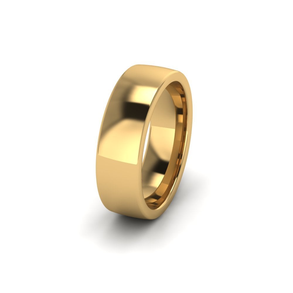 18ct Yellow Gold Profile C Wedding Ring