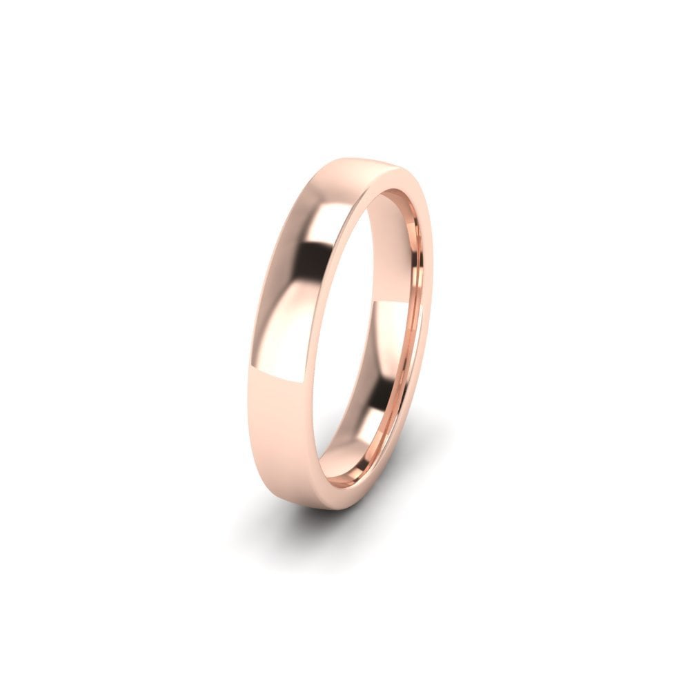 18ct Rose Gold Profile C Wedding Ring