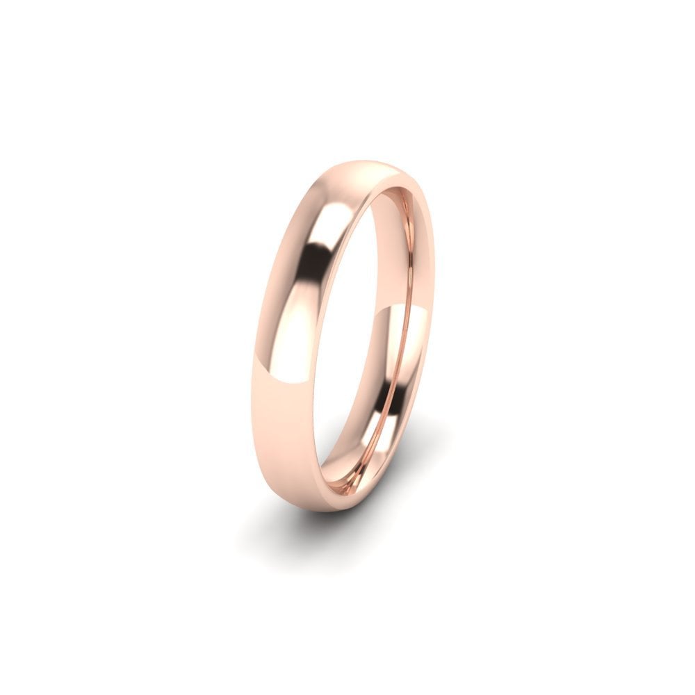 18ct Rose Gold Profile D Wedding Ring