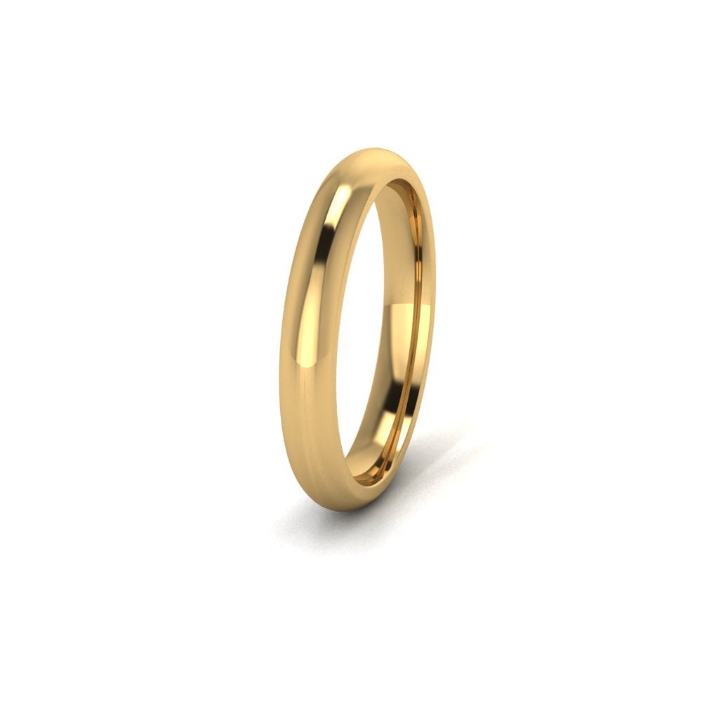 18ct Yellow Gold Profile E Wedding Ring