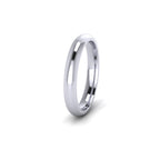 Platinum Profile E Wedding Ring
