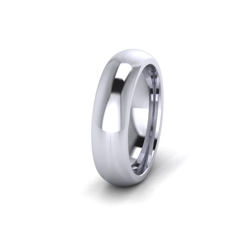 Platinum Profile E Wedding Ring