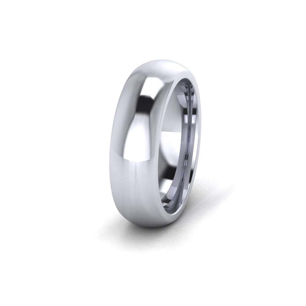 Platinum Profile E Wedding Ring
