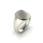 Men's Cushion Signet Ring