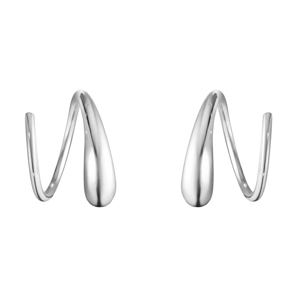Mercy Sterling Silver Swirl Earrings 634A