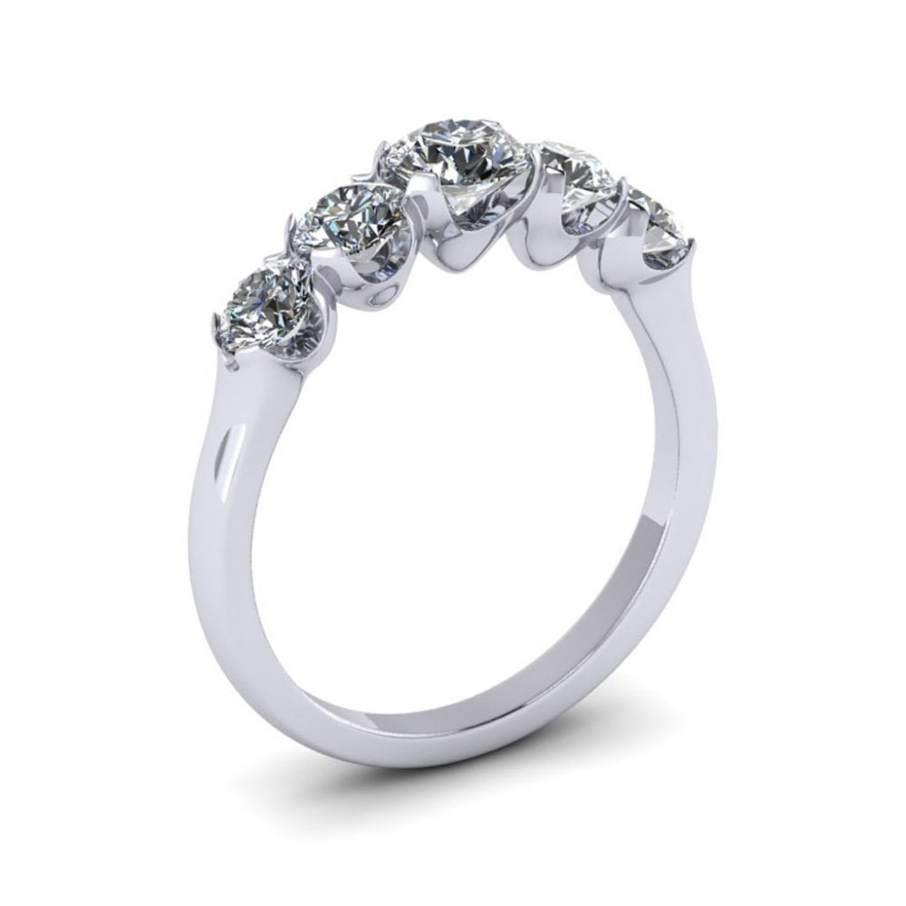 Five Stone Diamond Ring