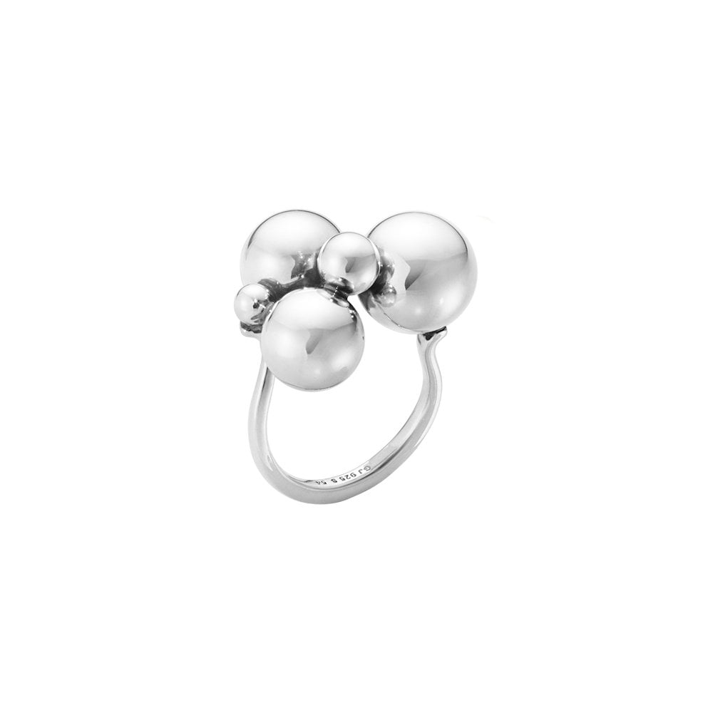 Moonlight Grapes Sterling Silver Large Ring