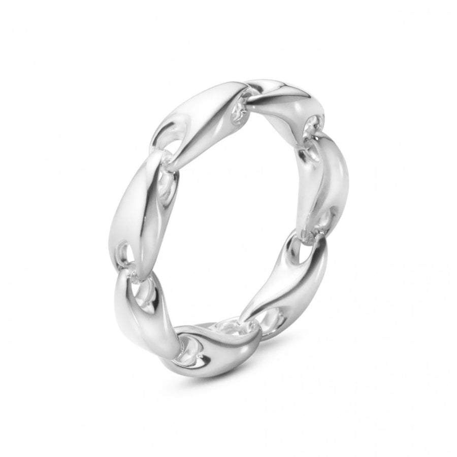 Reflect Silver Chain Ring