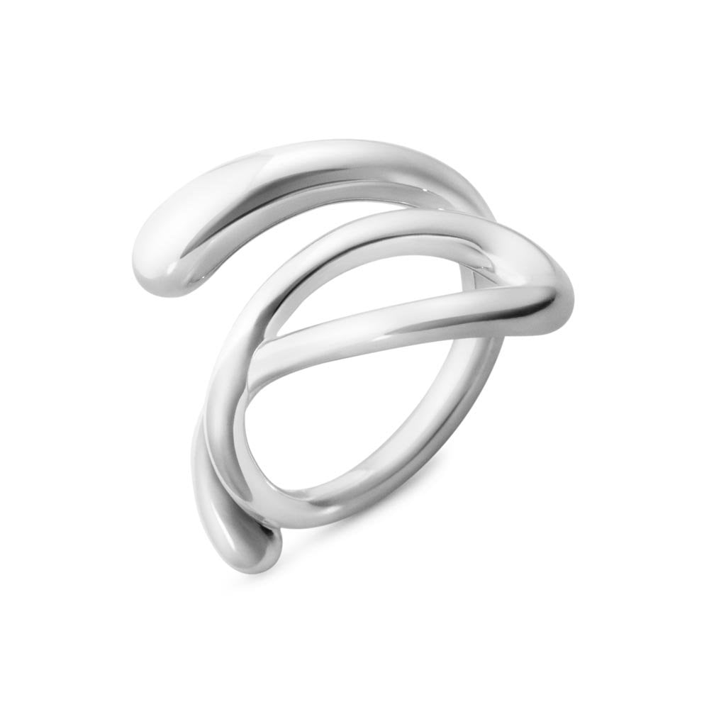 Mercy Swirl Ring 634E Silver