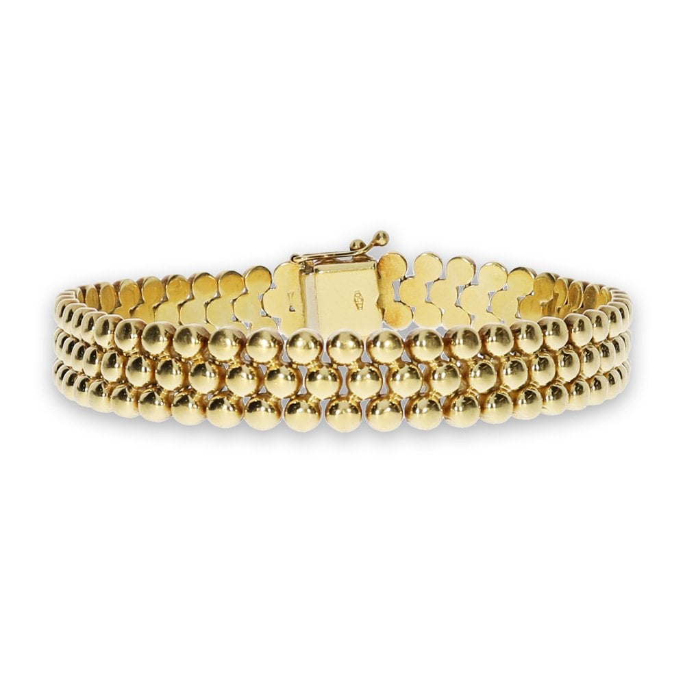 18ct Yellow Gold Linked Bracelet