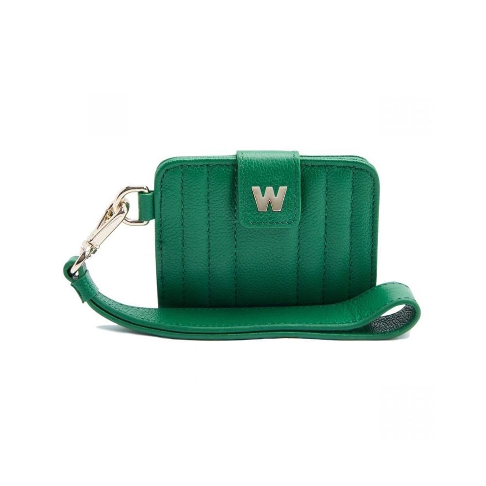 Mimi Credit Card Holder With Wristlet Forest
