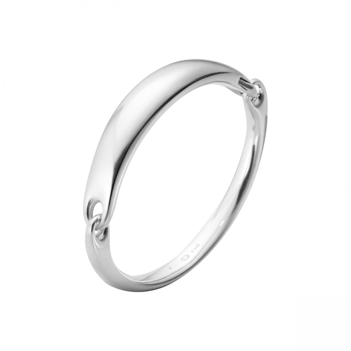 Reflect Silver ID Bangle