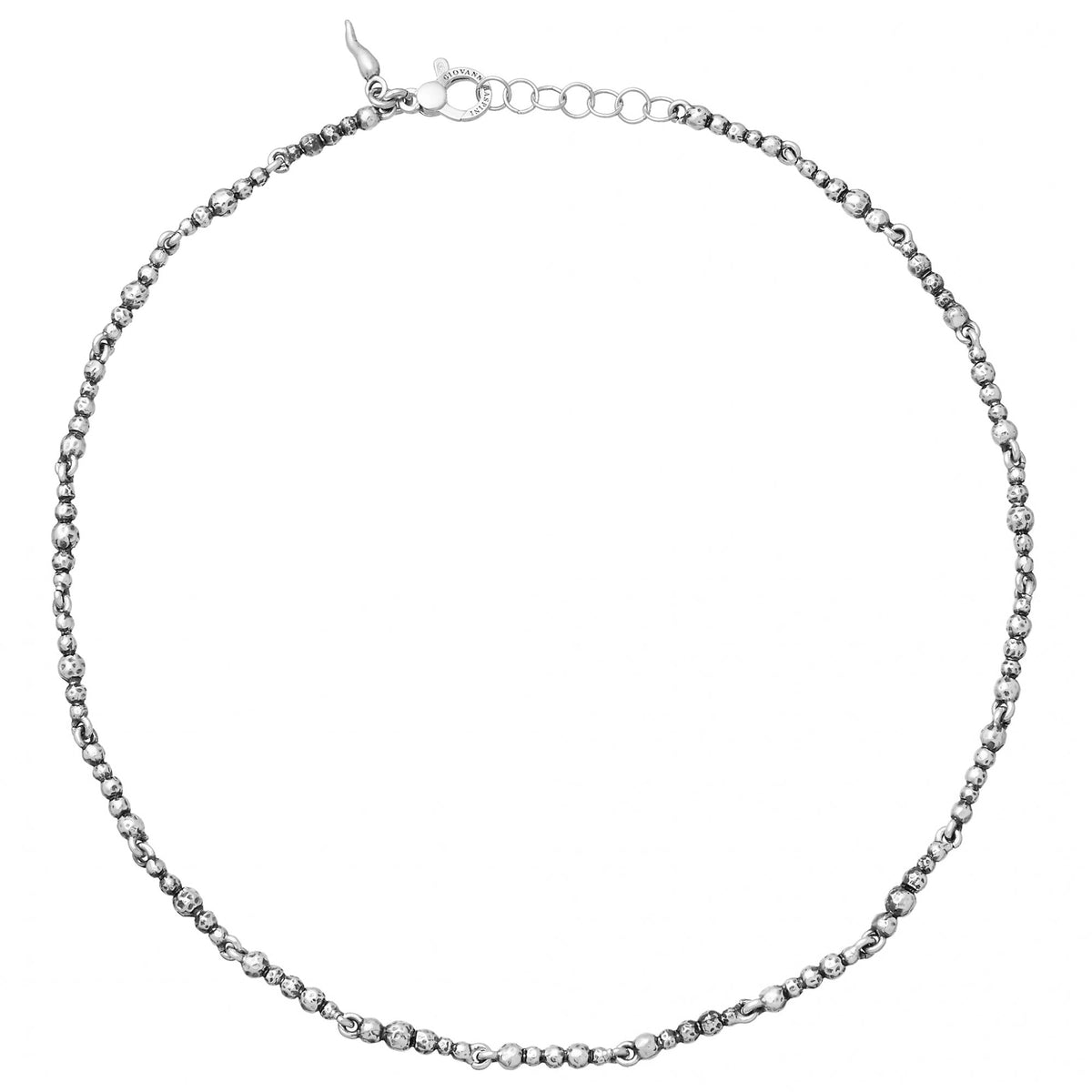 Giovanni Raspini Balls Tiny Silver Necklace