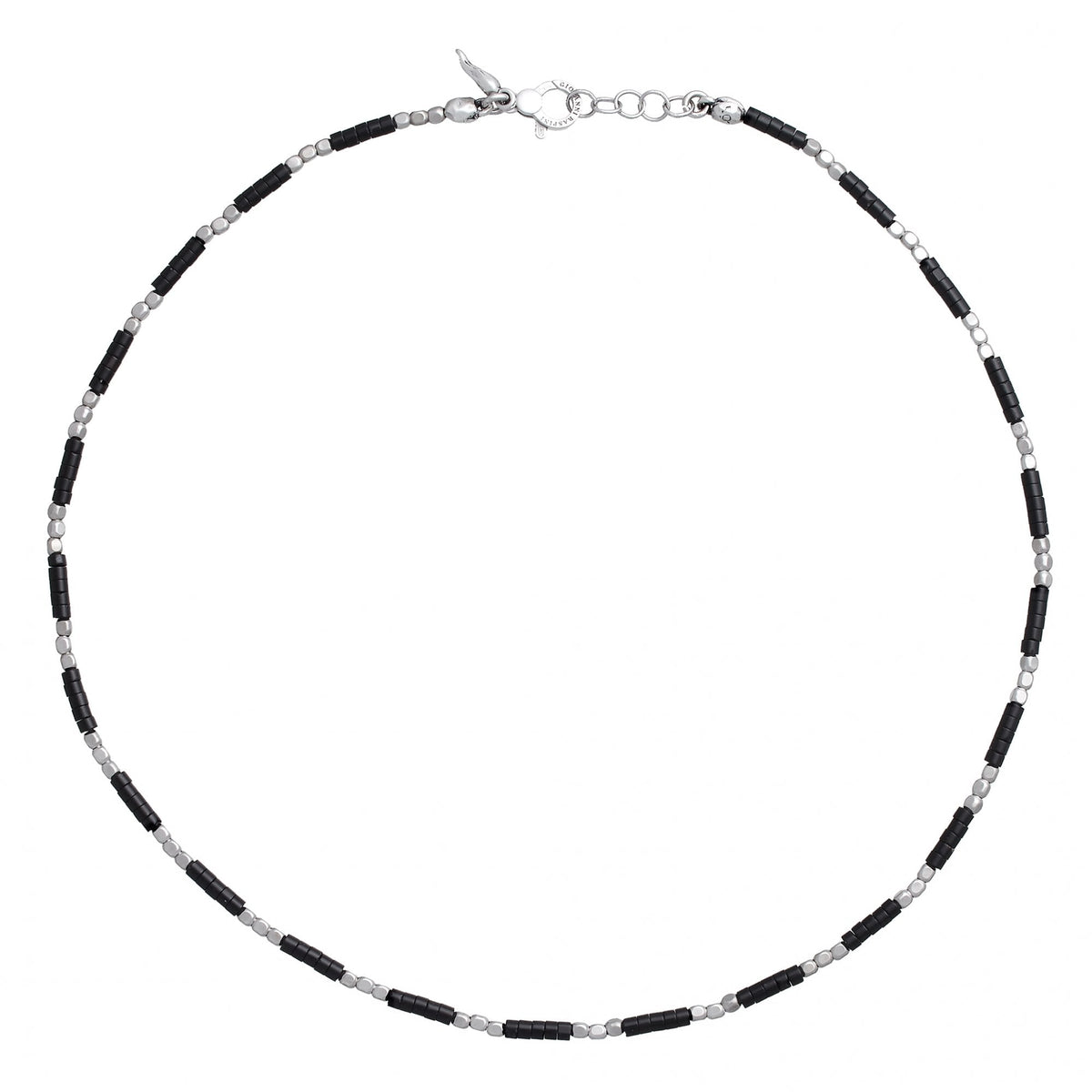 Giovanni Raspini Onyx And Cubes Necklace
