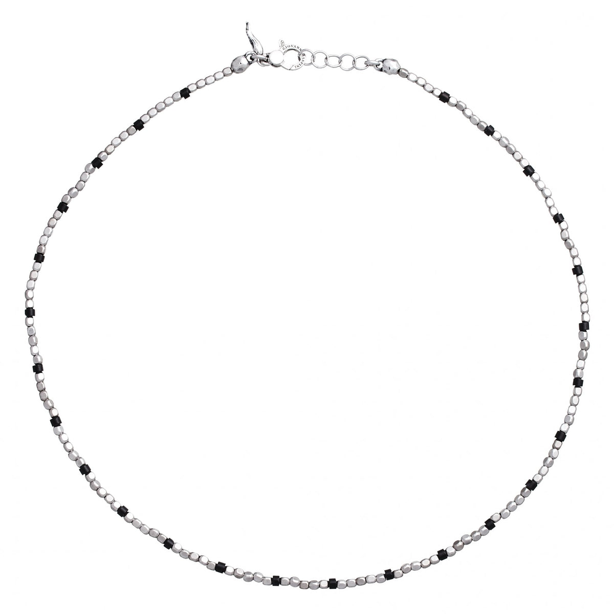 Giovanni Raspini Cubes And Onyx Necklace