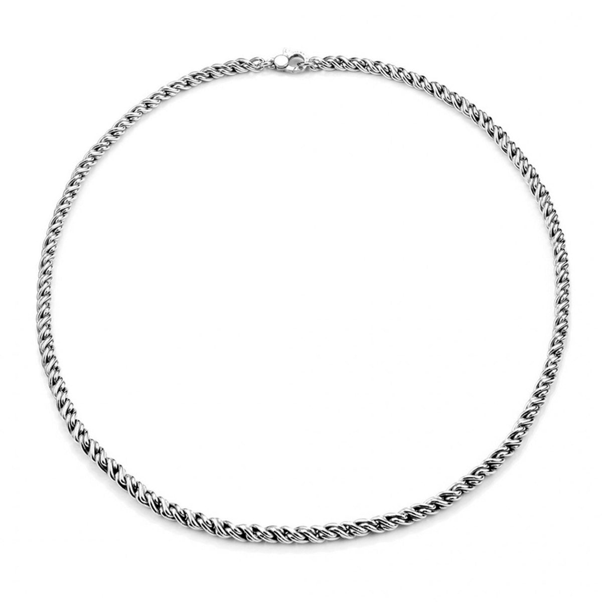 Giovanni Raspini Braid Silver Necklace