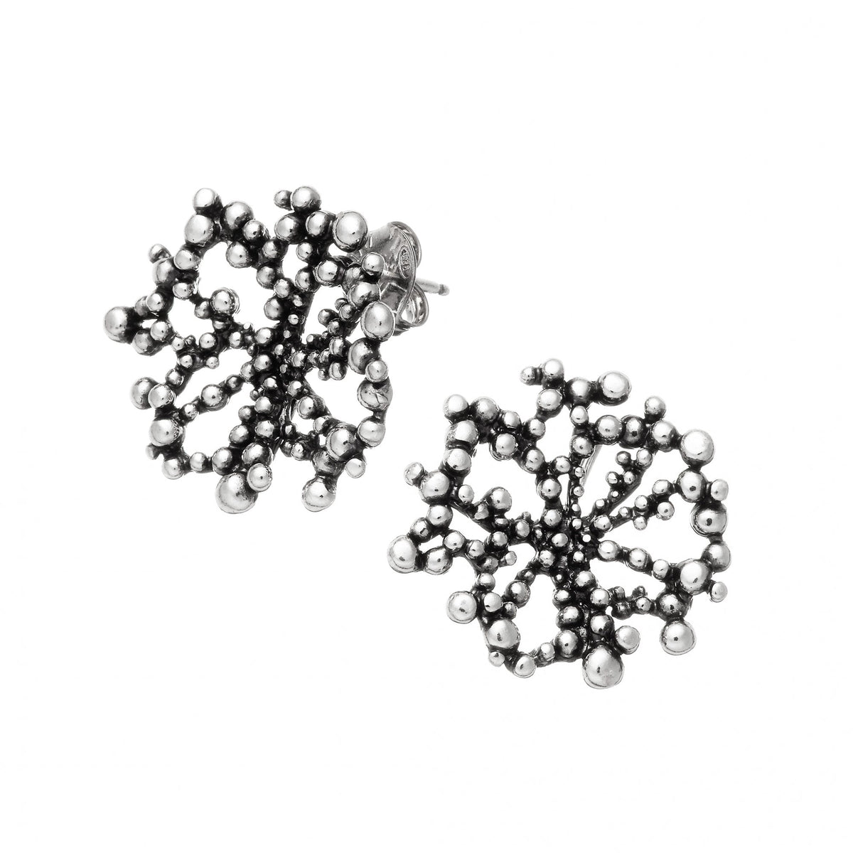 Giovanni Raspini Perlage Silver Earrings