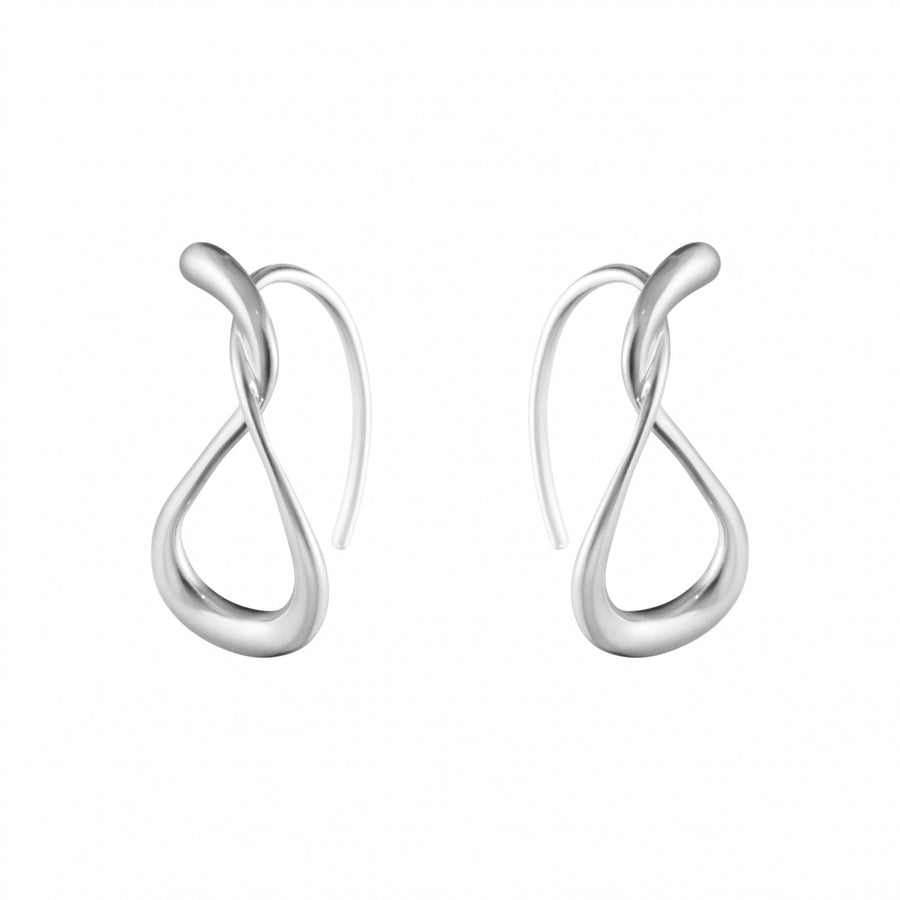 Georg Jensen Mercy Small Silver Earhoops