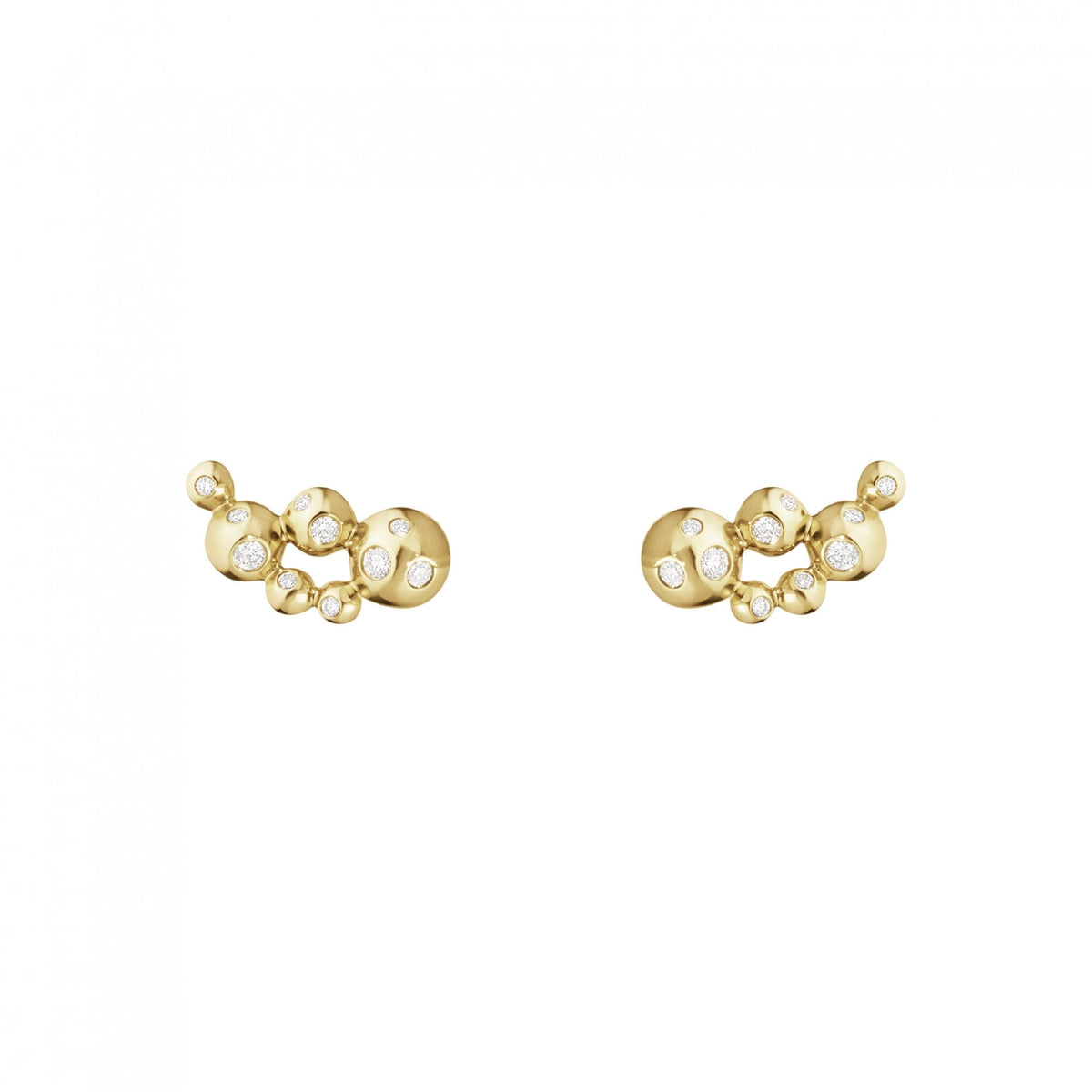 Georg Jensen Moonlight Grapes Diamond Ear Cuff, 18ct Yellow Gold