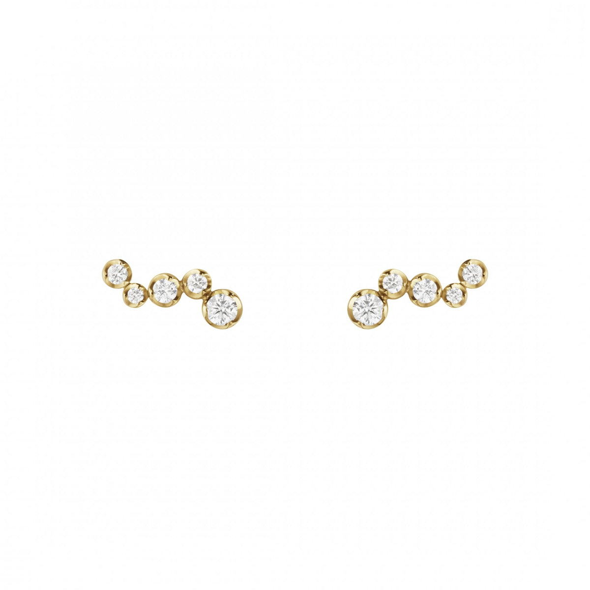 Georg Jensen Signature Diamonds, Ear Stud