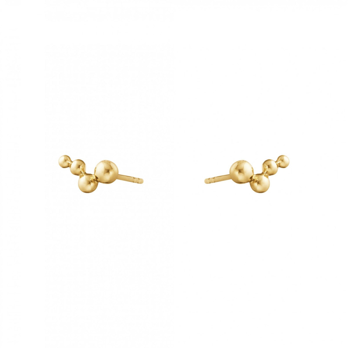 Moonlight Grapes 18ct Yellow Gold Ear Studs