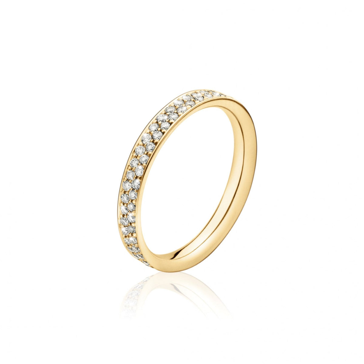 Magic Ring 18ct Yellow Gold Diamond Set