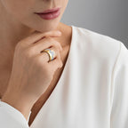 18ct Yellow Gold Fusion End Ring 1367B