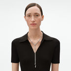 Reflect Lariat Necklace Sterling Silver