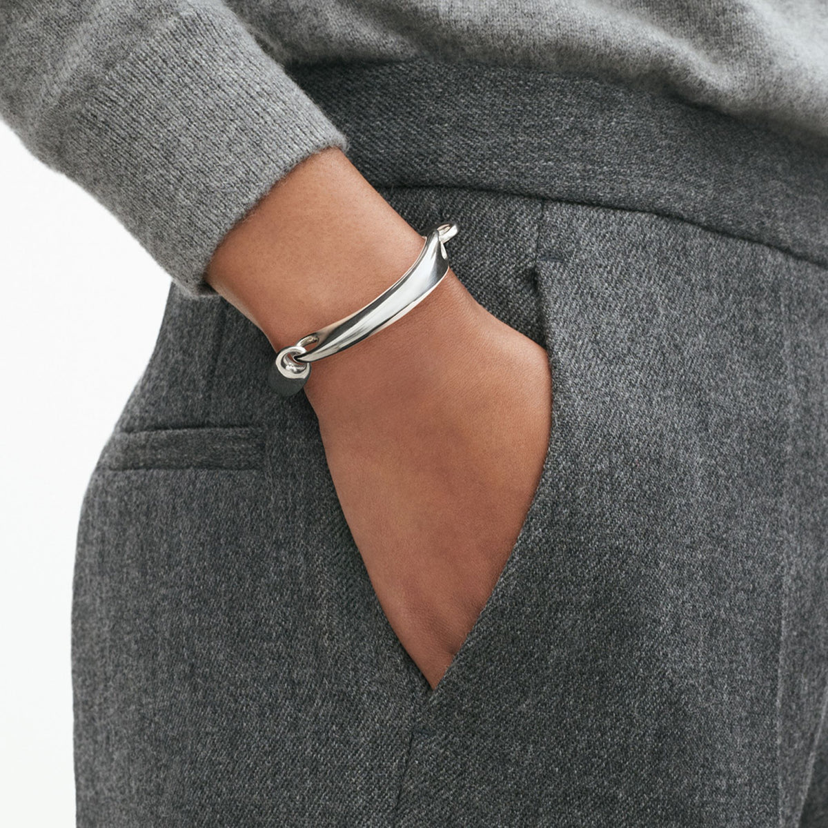 Reflect Bangle Sterling Silver